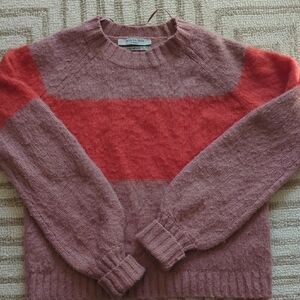 All Saints Pink and Red Women's Sweater